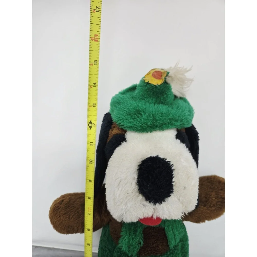 Vintage Superior Novelty Irish‎ Hound Dog Plush! 13